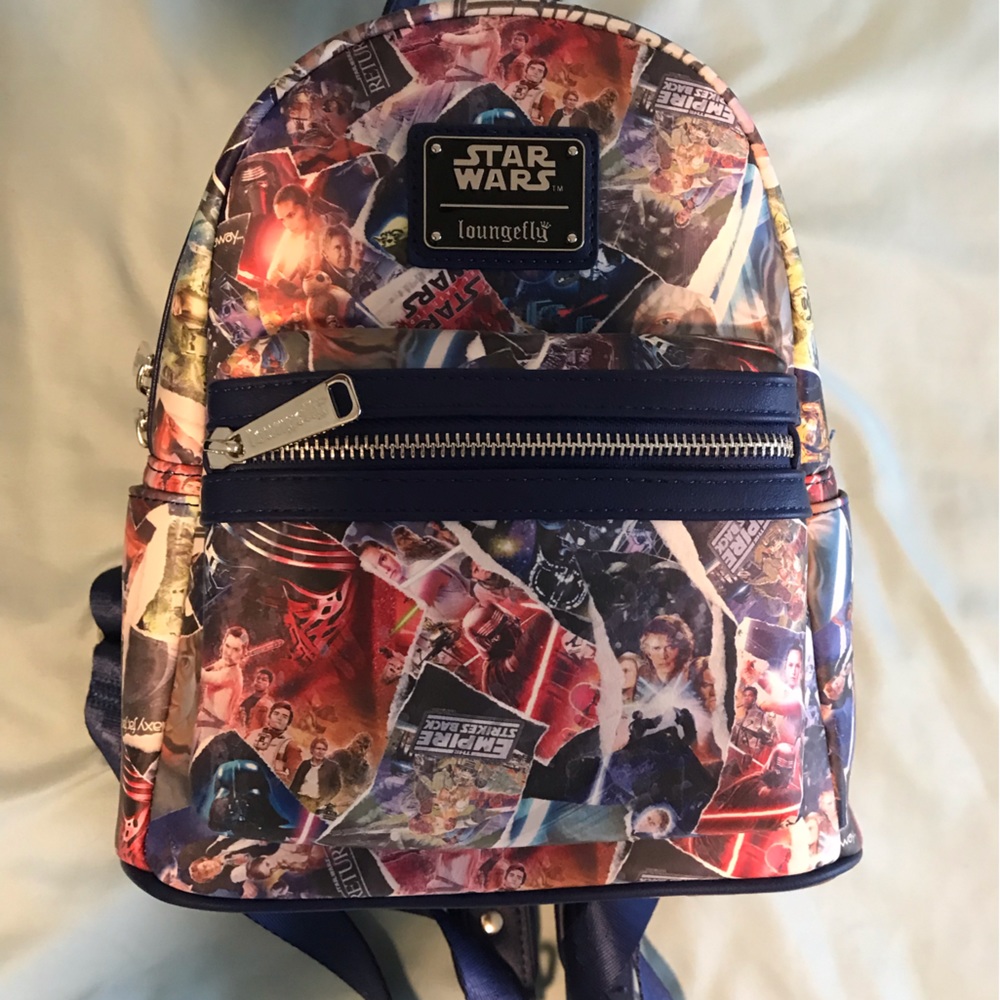 Loungefly Disney Parks Star Wars The Empire Strikes Back Women’s Mini Backpack